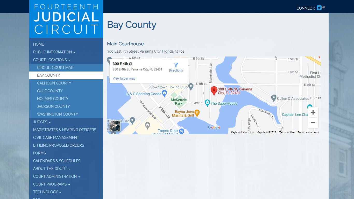 Bay County | Fourteenth Judicial Circuit of Florida - Florida Courts